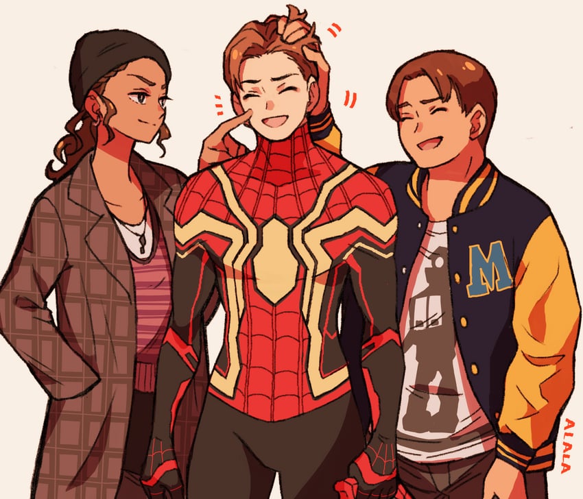 Marvel Comics Spider-Man, Peter Parker, Michelle, Ned